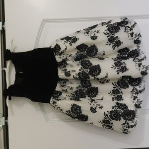 Janie and Jack Juno Valentine Velvet Floral Dress 3T